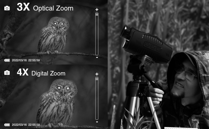 赤外線monocular