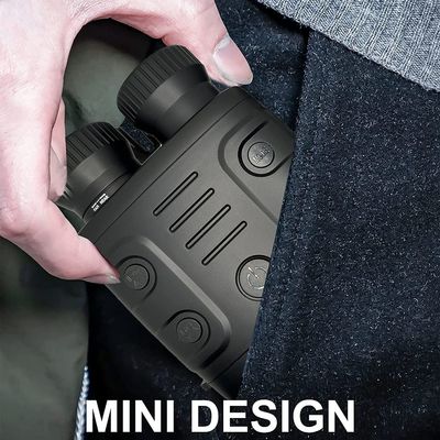 2.4" Large Viewing Screen Night Vision Goggle 5X Optical Zoom Cloudy Nights Binoculars
