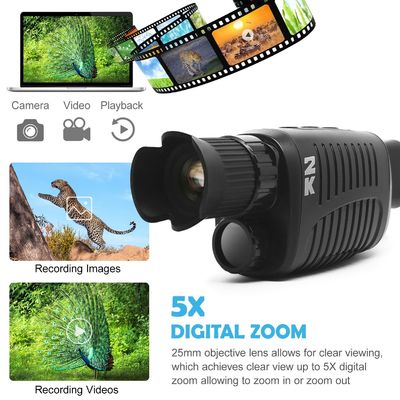 Hunting Infrared Optical 4X Night Vision Monocular Camera